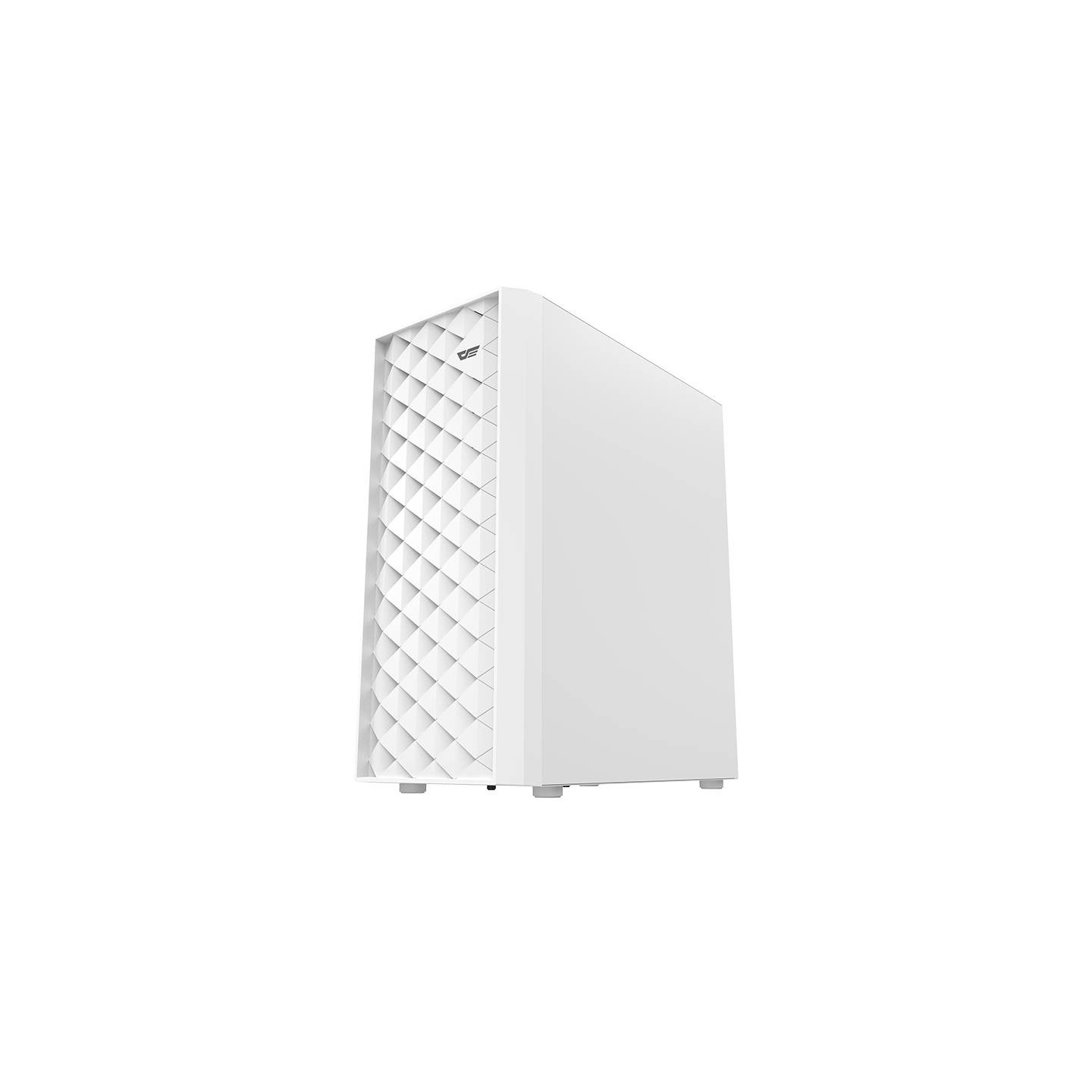 Darkflash DK351 computer case (white) + 4 RGB fans