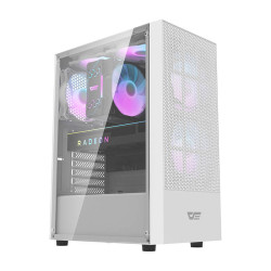 View product Darkflash A290 computer case (white) + 3 RGB fans
