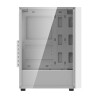 Darkflash A290 computer case (white) + 3 RGB fans
