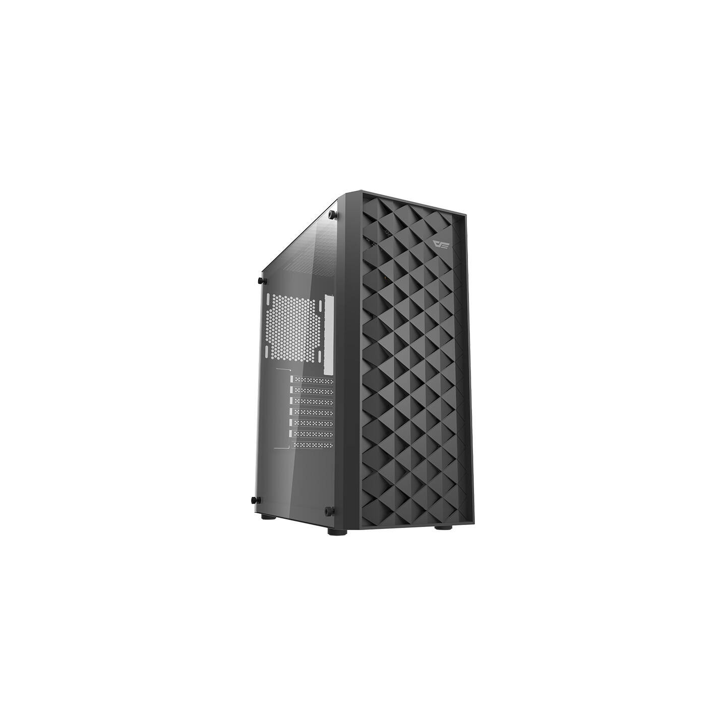 Darkflash DK351 computer case (black) + 4 RGB fans