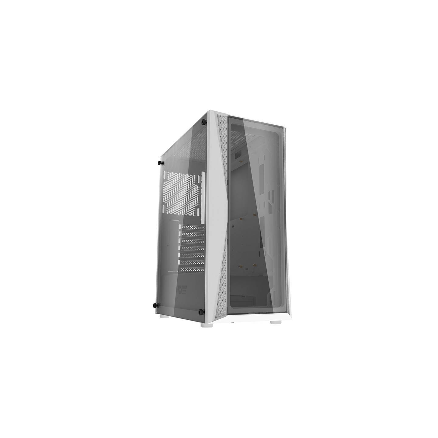 Darkflash DK352 Plus computer case (black and white) + 4 ARGB fans
