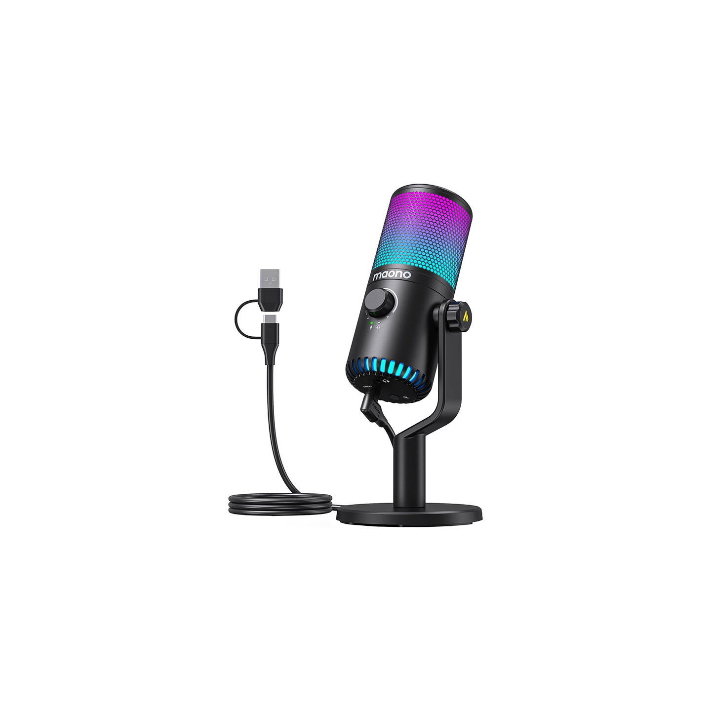 Gaming Microphone Maono DM30RGB (black)