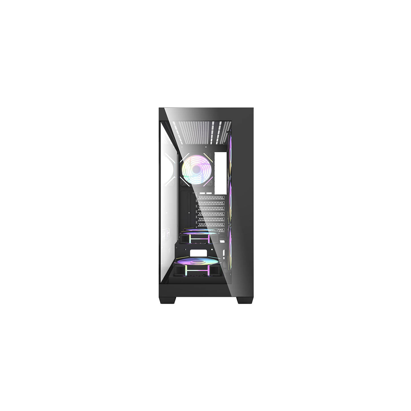 Darkflash DS900 computer case (black) + 7 ARGB fans