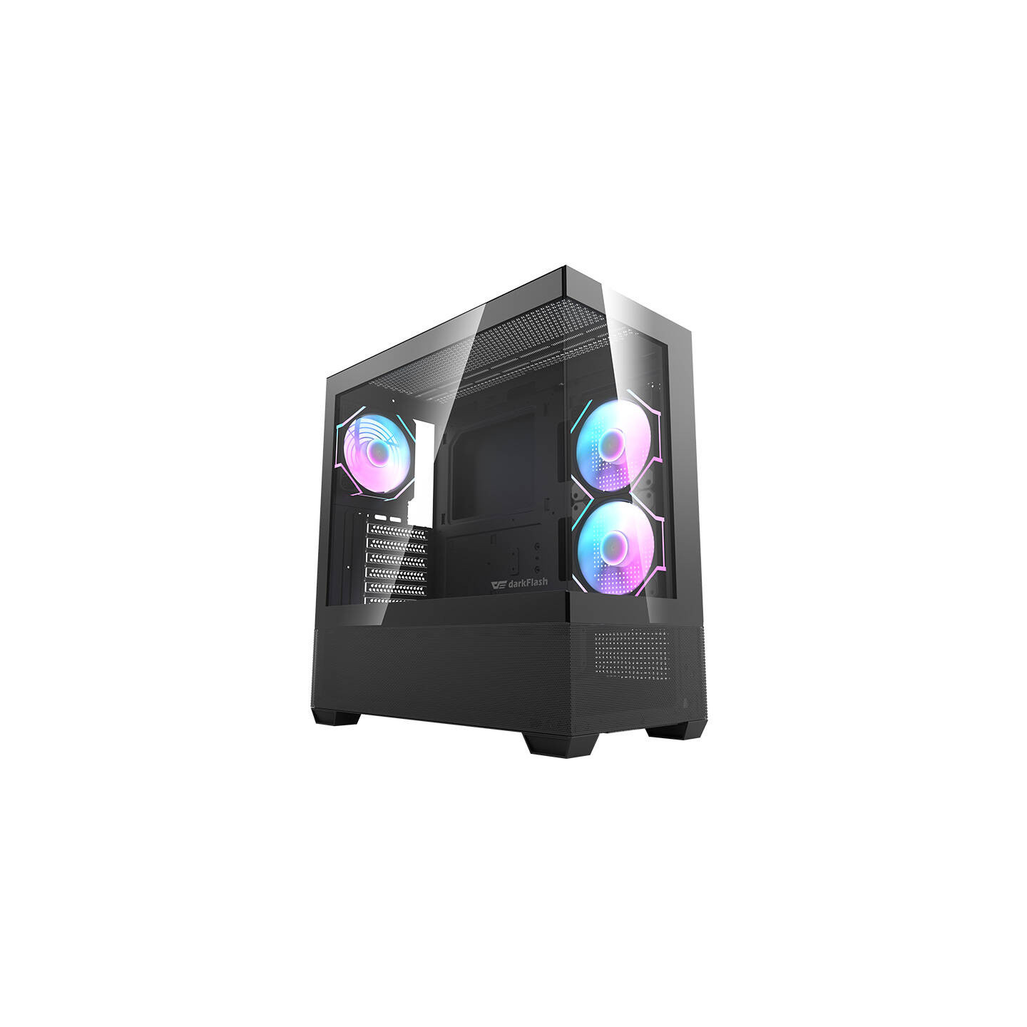Darkflash DS900 AIR computer case (black) + 6 ARGB fans