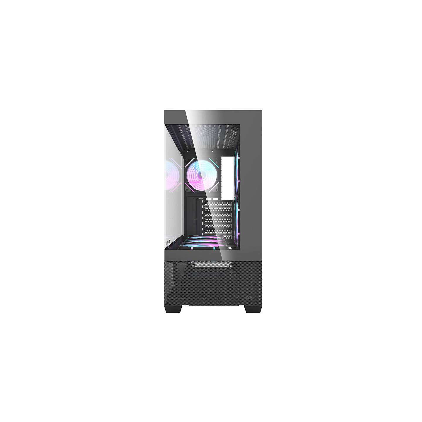 Darkflash DS900 AIR computer case (black) + 6 ARGB fans