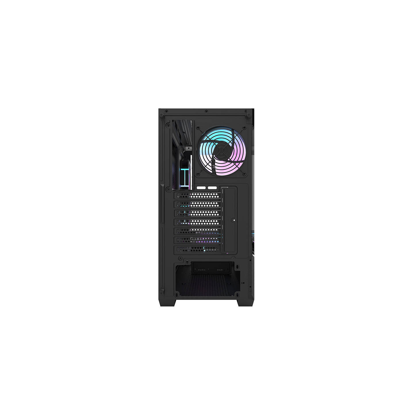 Darkflash DS900 AIR computer case (black) + 6 ARGB fans