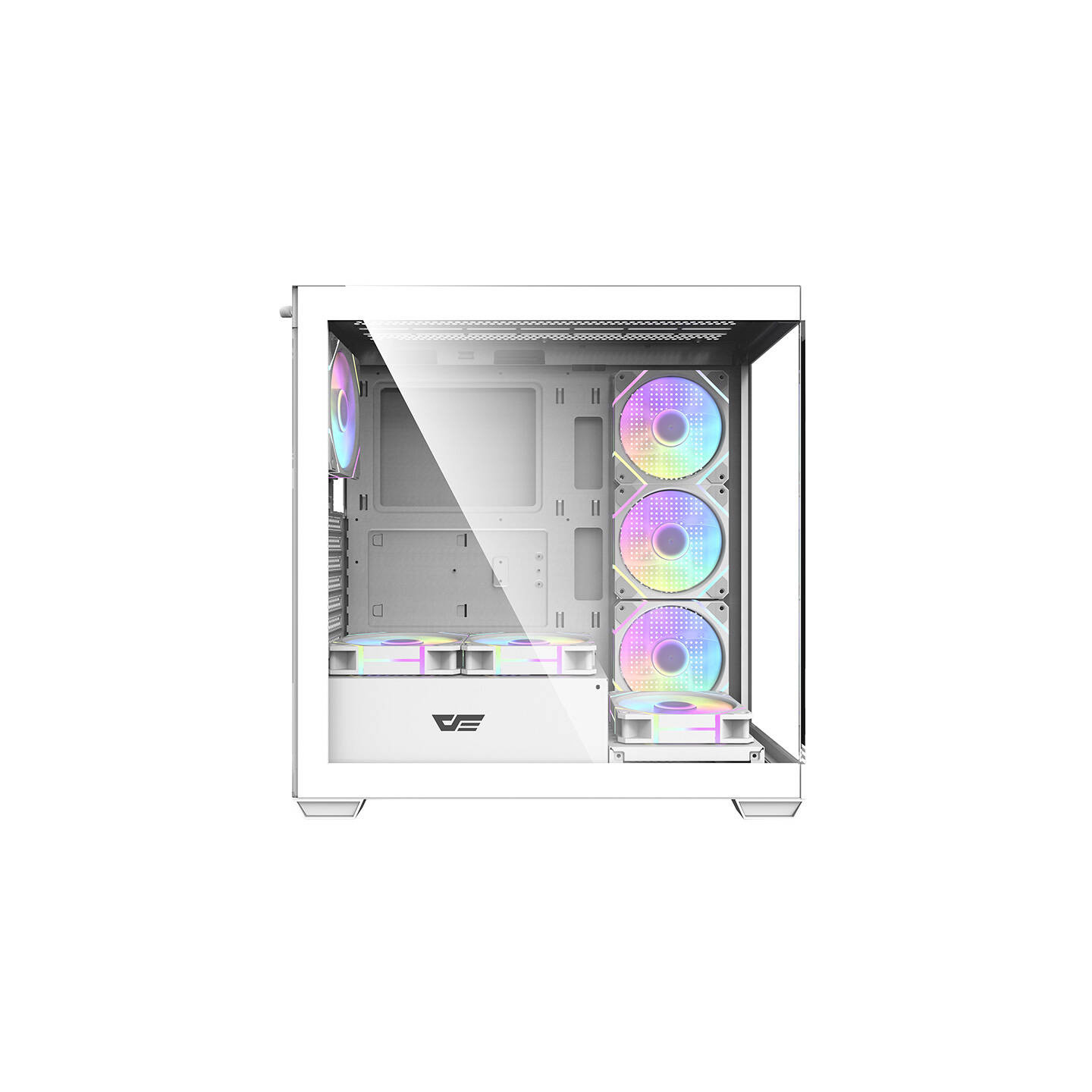 Computer case  Darkflash DS900 (white) + 7 ARGB Fans