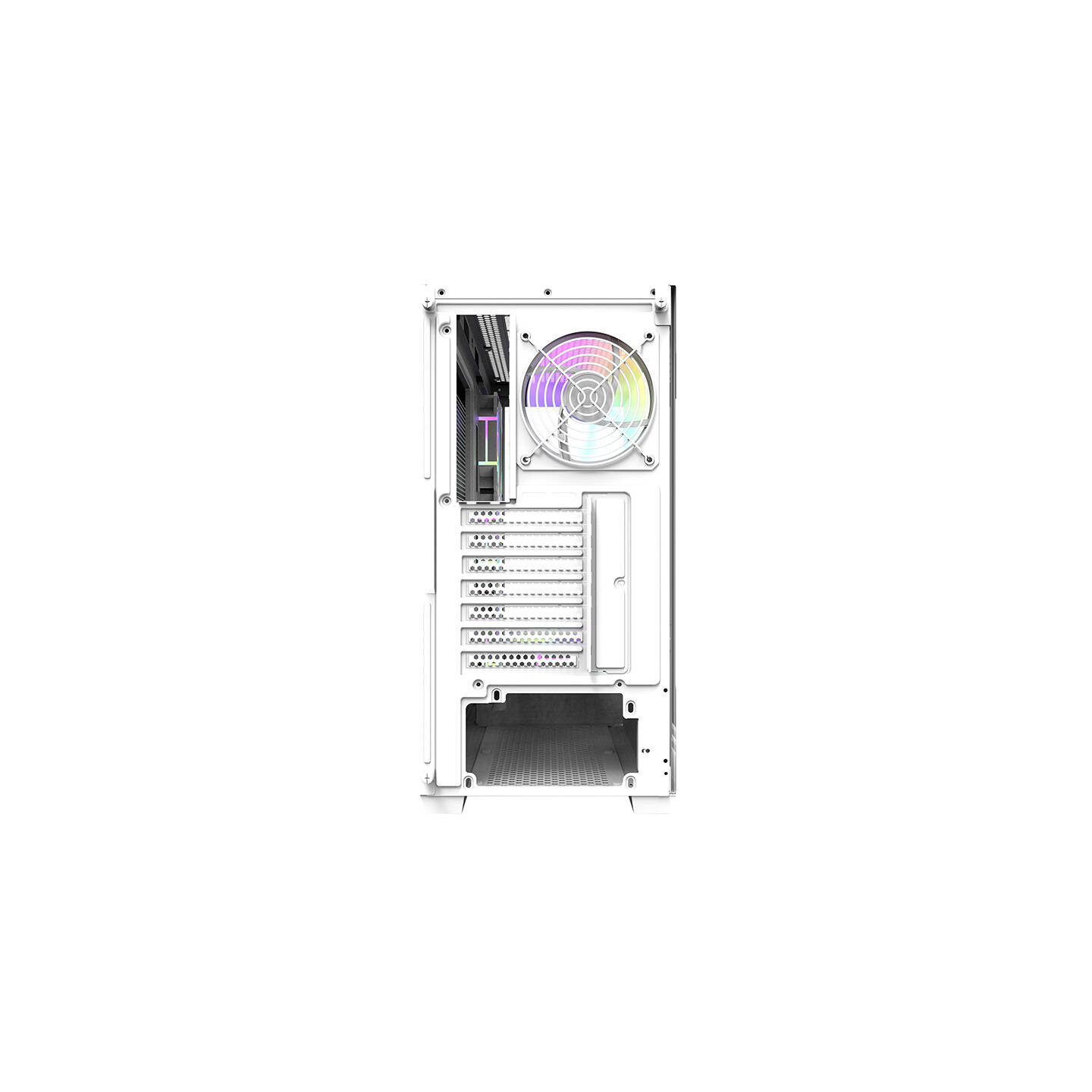 Computer case  Darkflash DS900 (white) + 7 ARGB Fans
