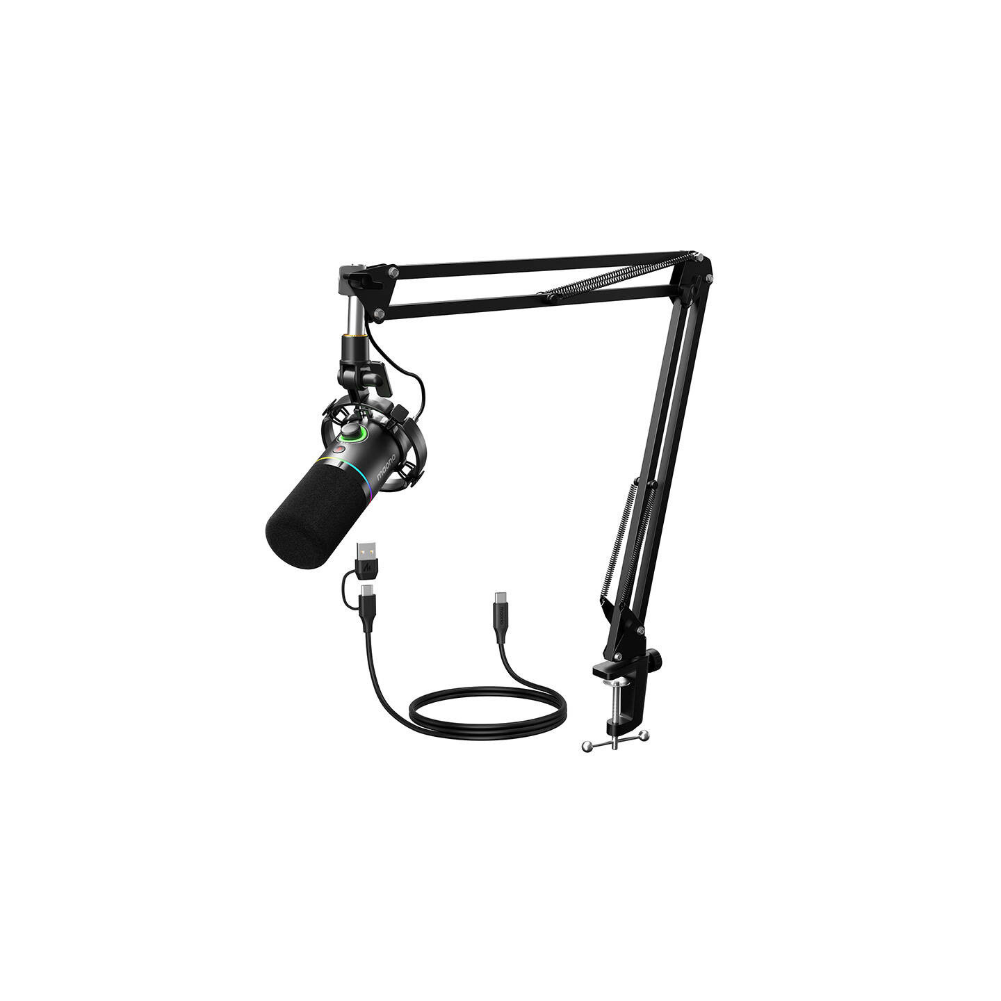 Dynamic Microphone Maono PD200XS (black)