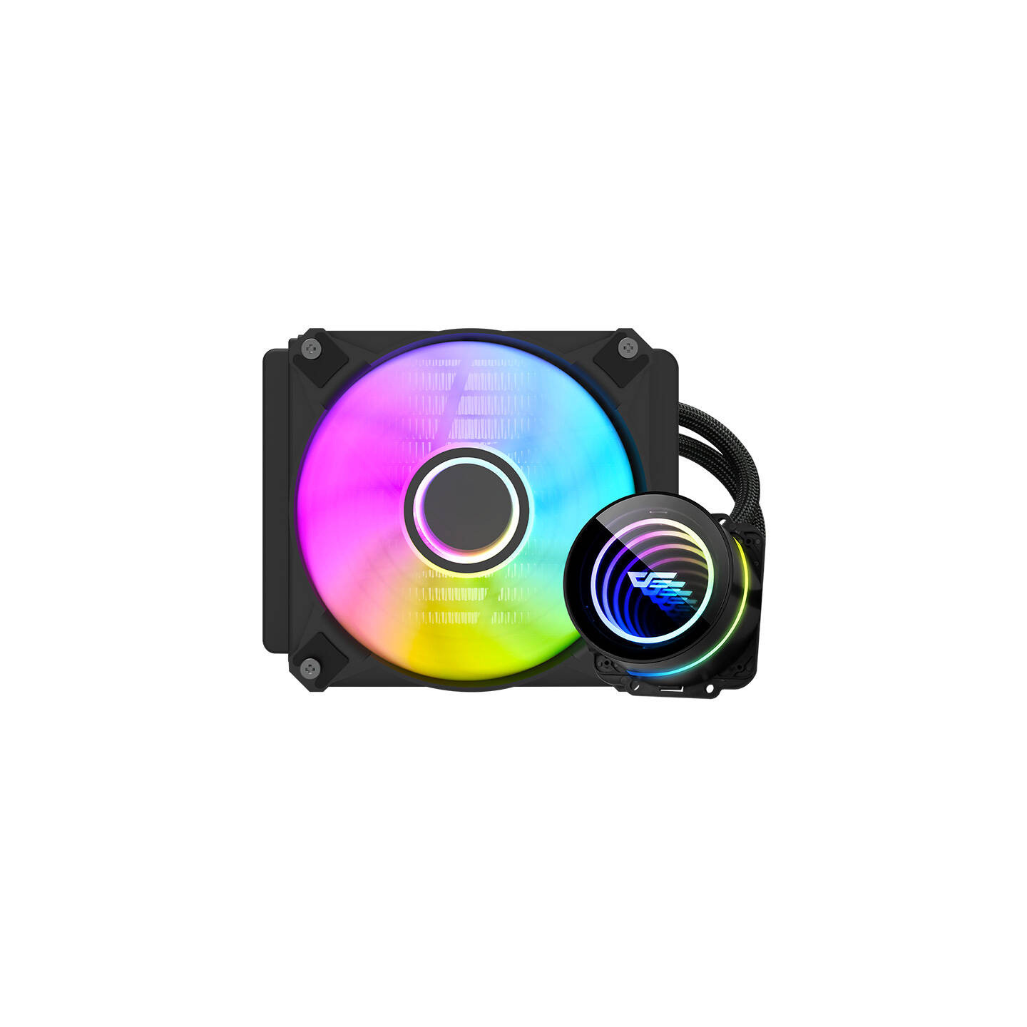 PC water cooling Darkflash DX120 V2.6 (black)