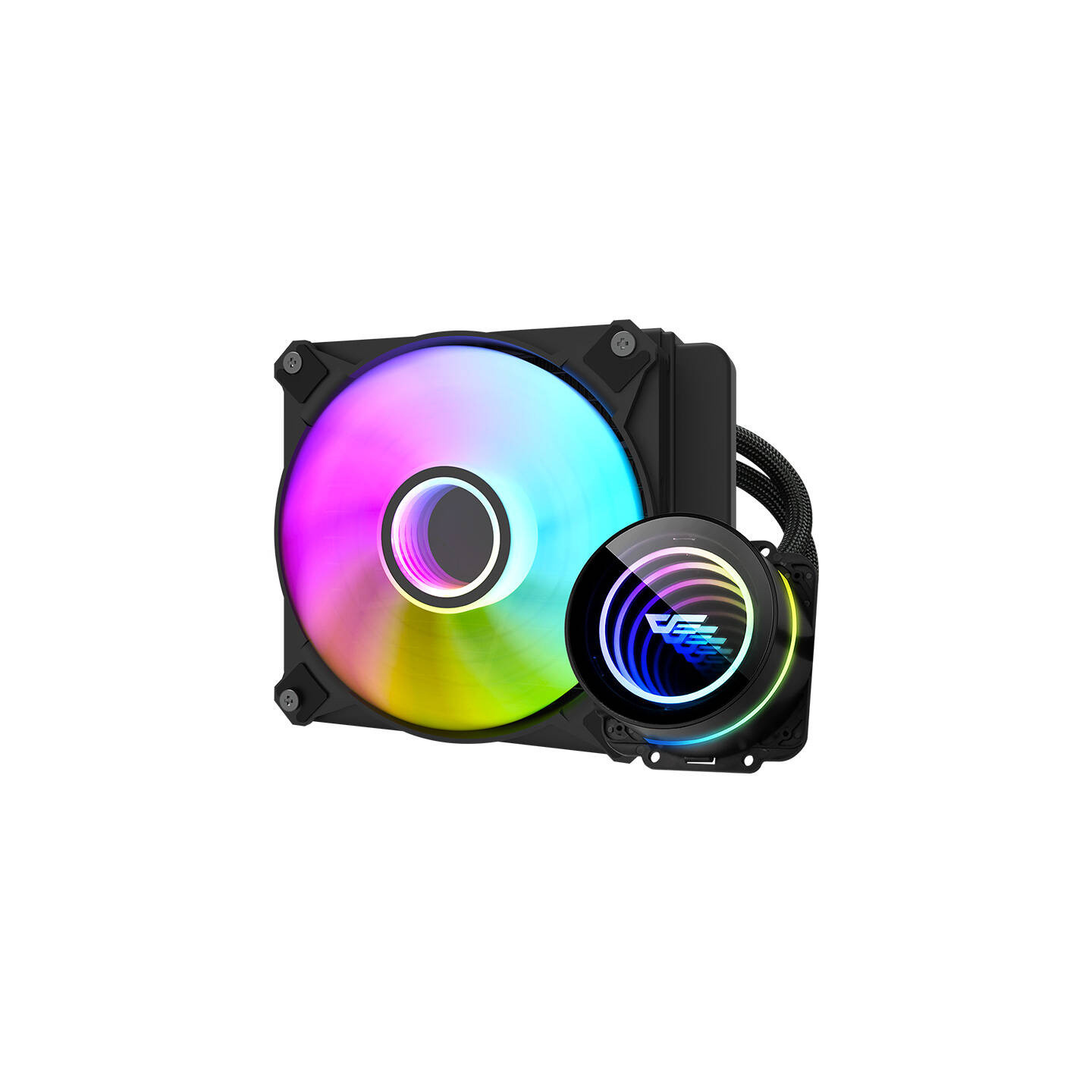 PC water cooling Darkflash DX120 V2.6 (black)