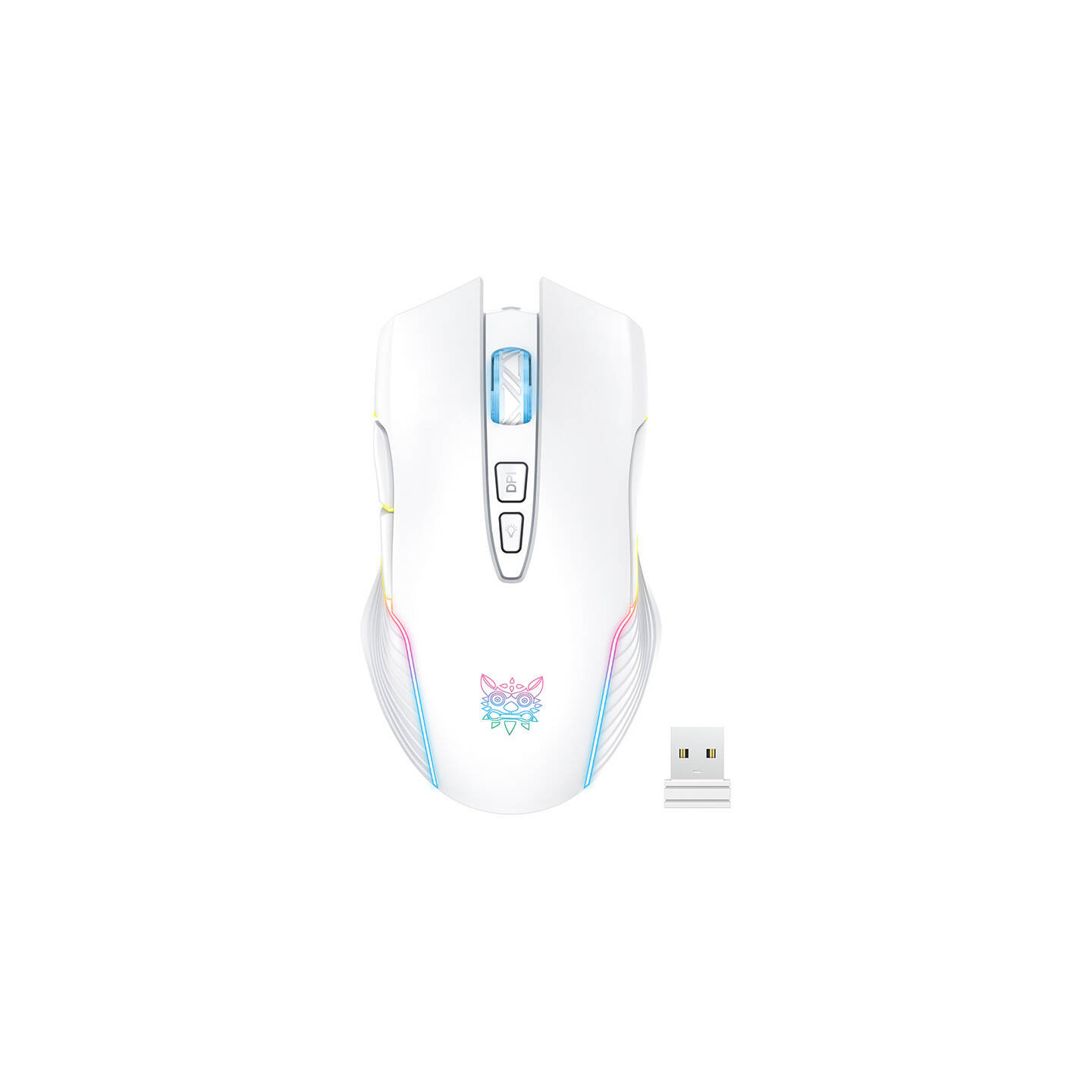Onikuma CW905 White Wireless Gaming Mouse