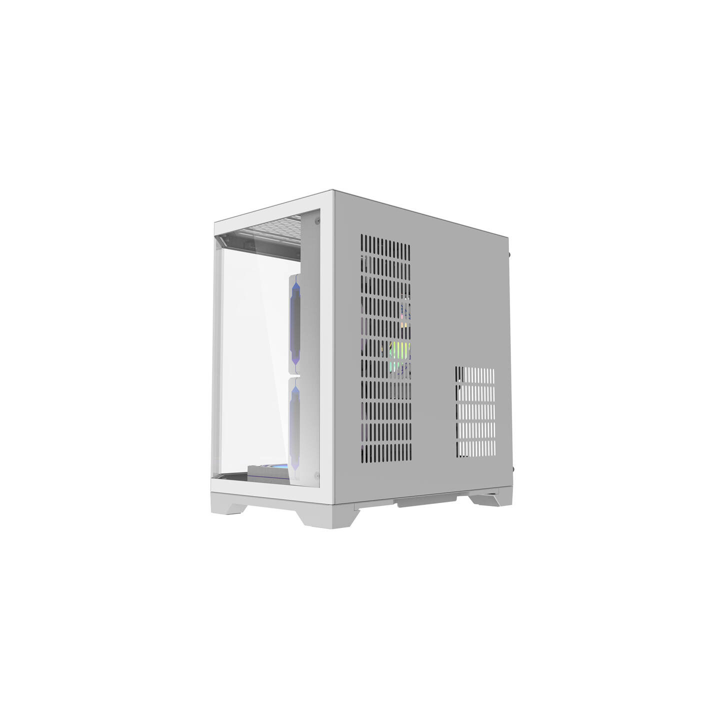 Darflash FT350 computer case + 5 aRGB fans (white)