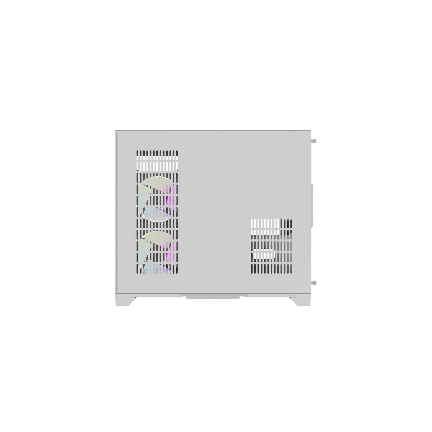 Darflash FT418 computer case + 6 aRGB fans (white)