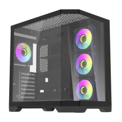 View product Darflash FT418 PRO computer case + 7 aRGB fans (black)