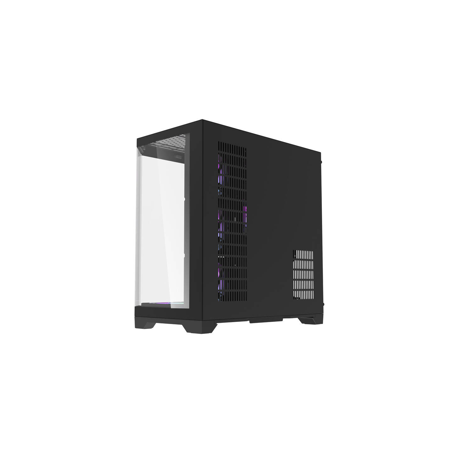 Darflash FT418 PRO computer case + 7 aRGB fans (black)