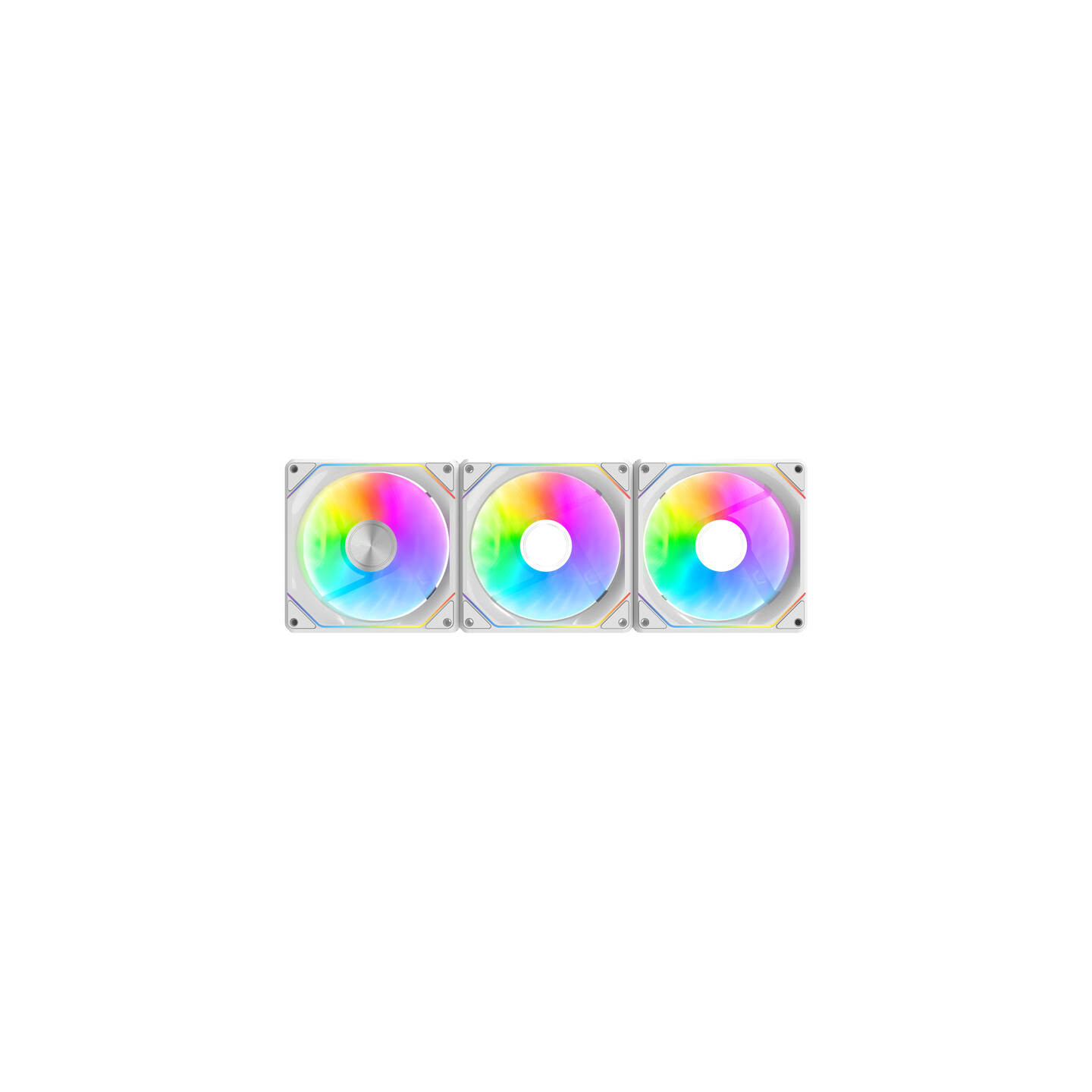 Darkflash Gauss G24 3-in-1 computer fans (white)