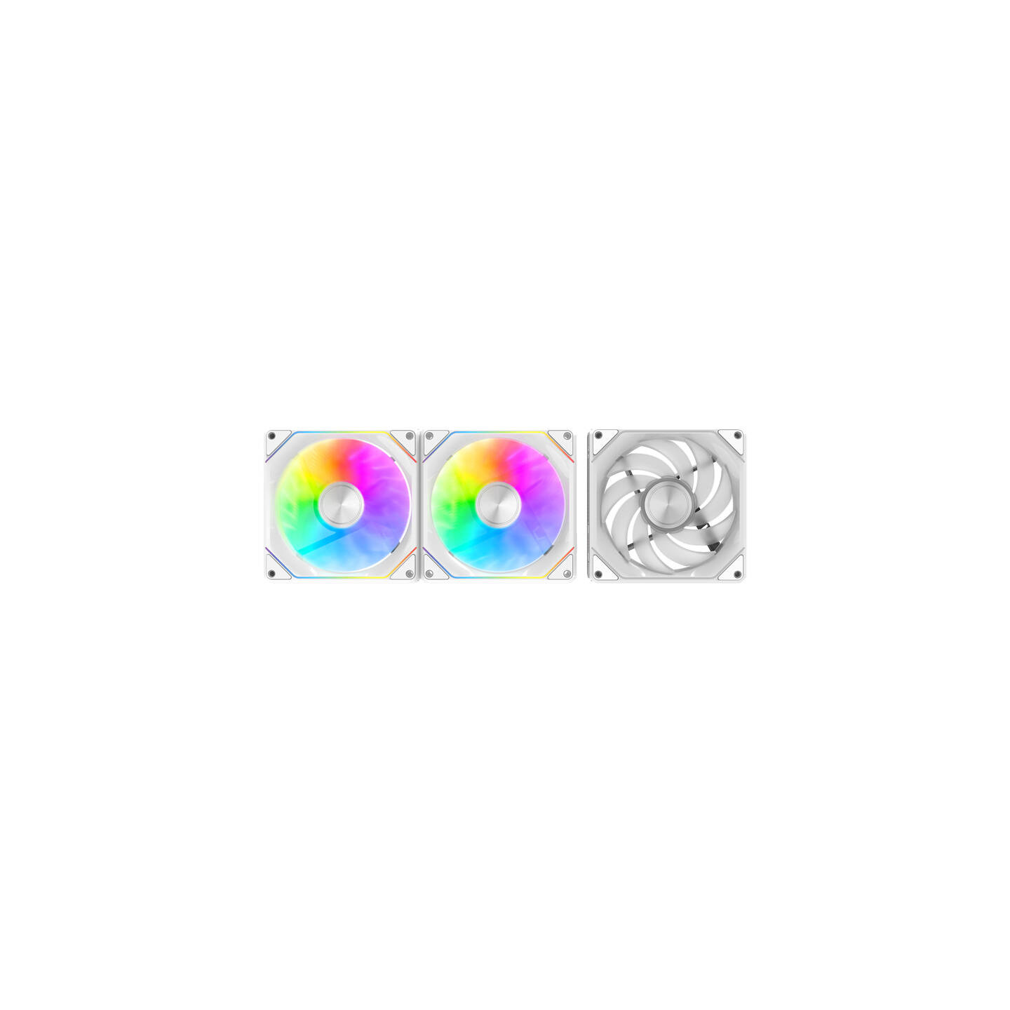 Darkflash Gauss G24 3-in-1 computer fans (white)