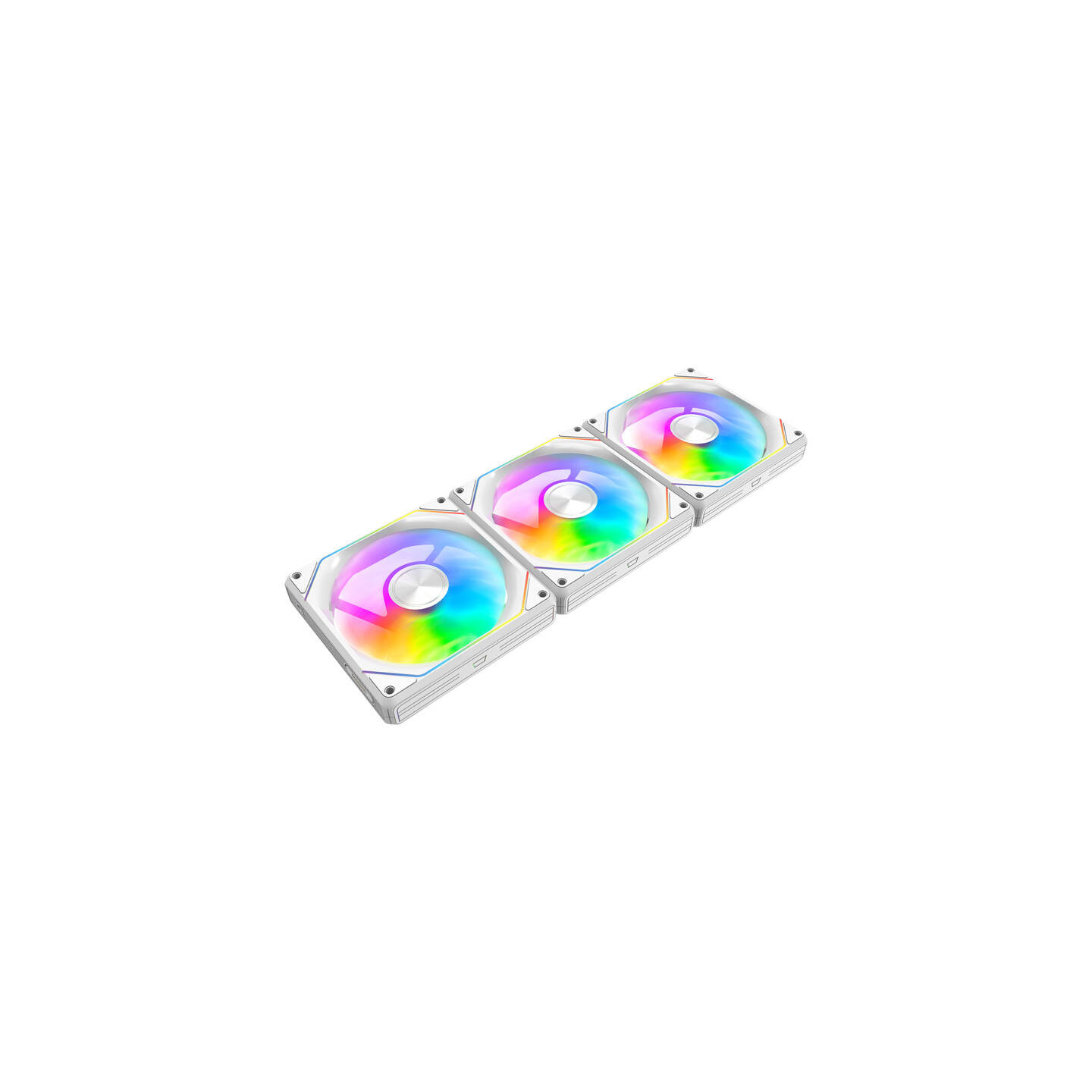 Darkflash Gauss G24 3-in-1 computer fans (white)