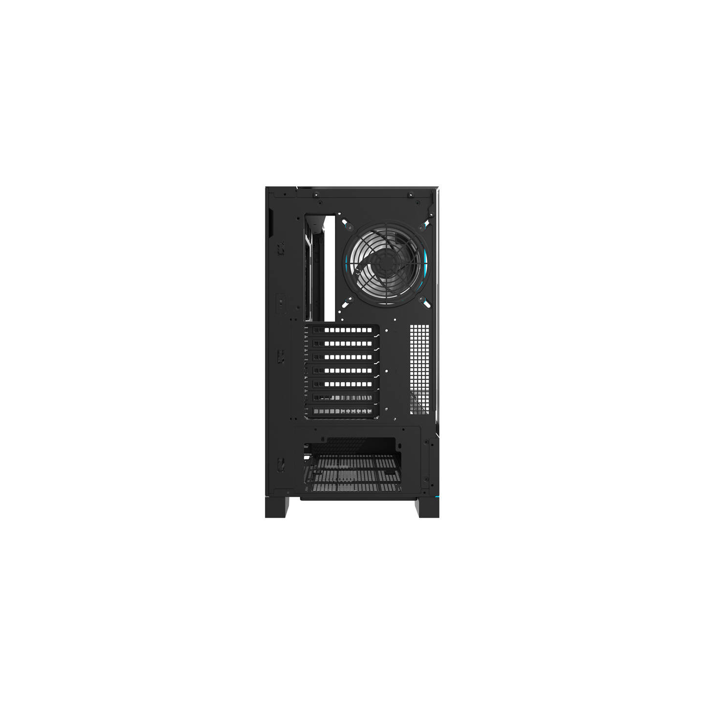 Darkflash DY450 PRO computer case (black) + 1 fan