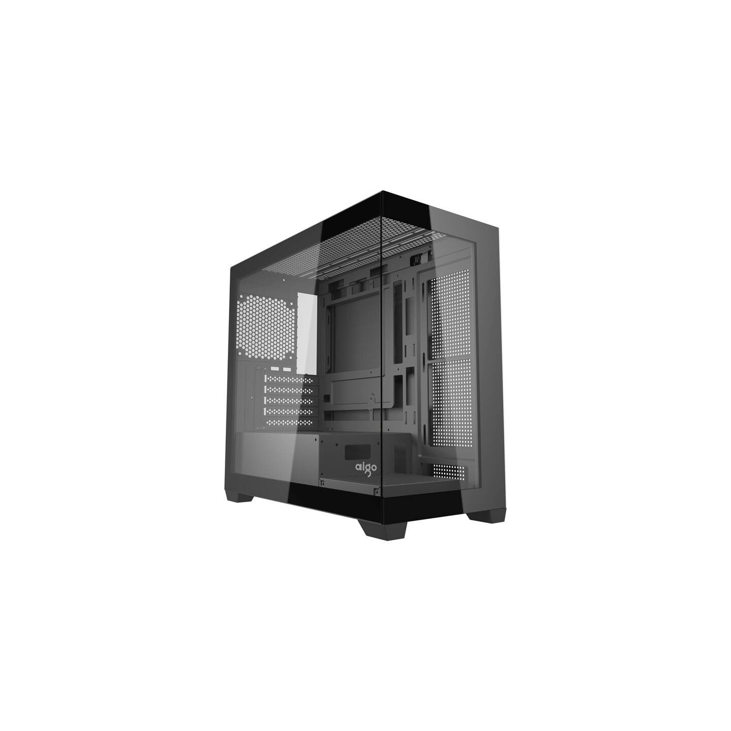 Darkflash C218M computer case + 6 ARGB fans (black)