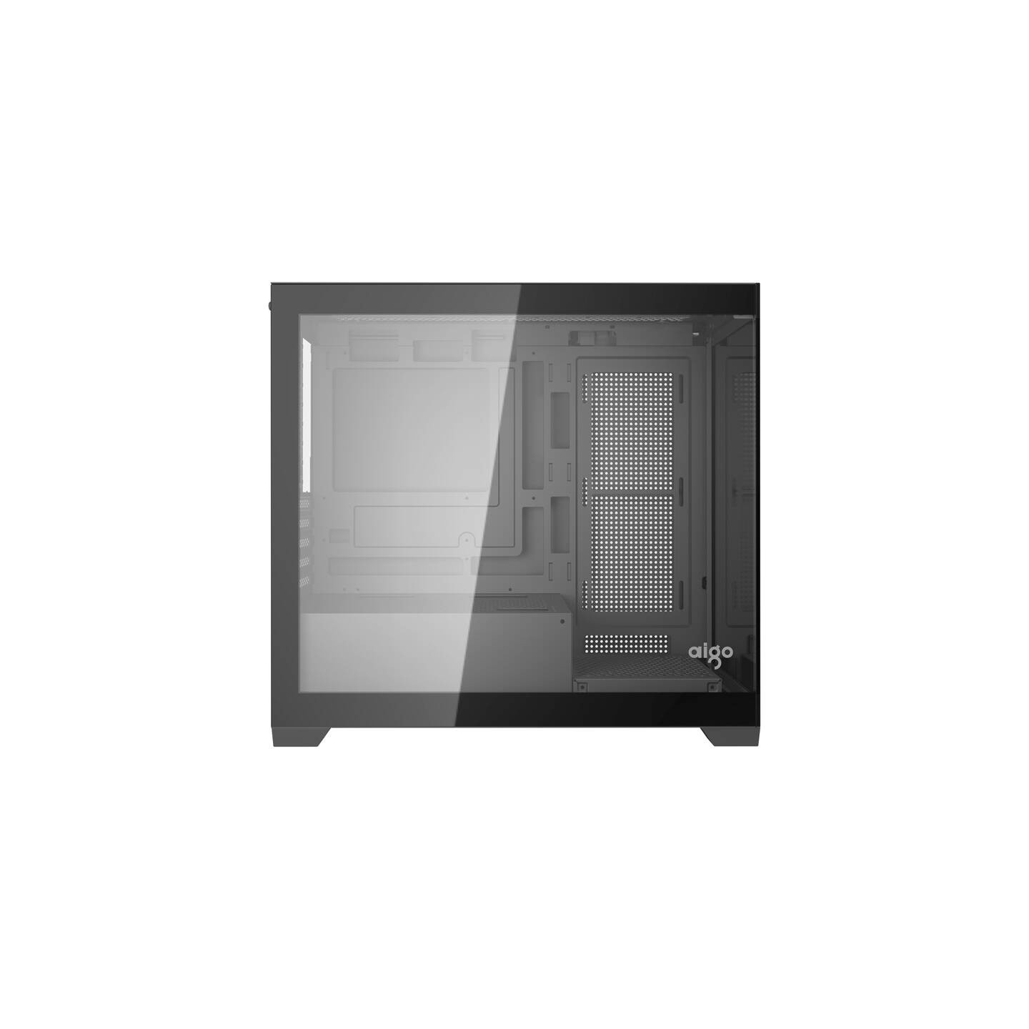 Darkflash C218M computer case + 6 ARGB fans (black)