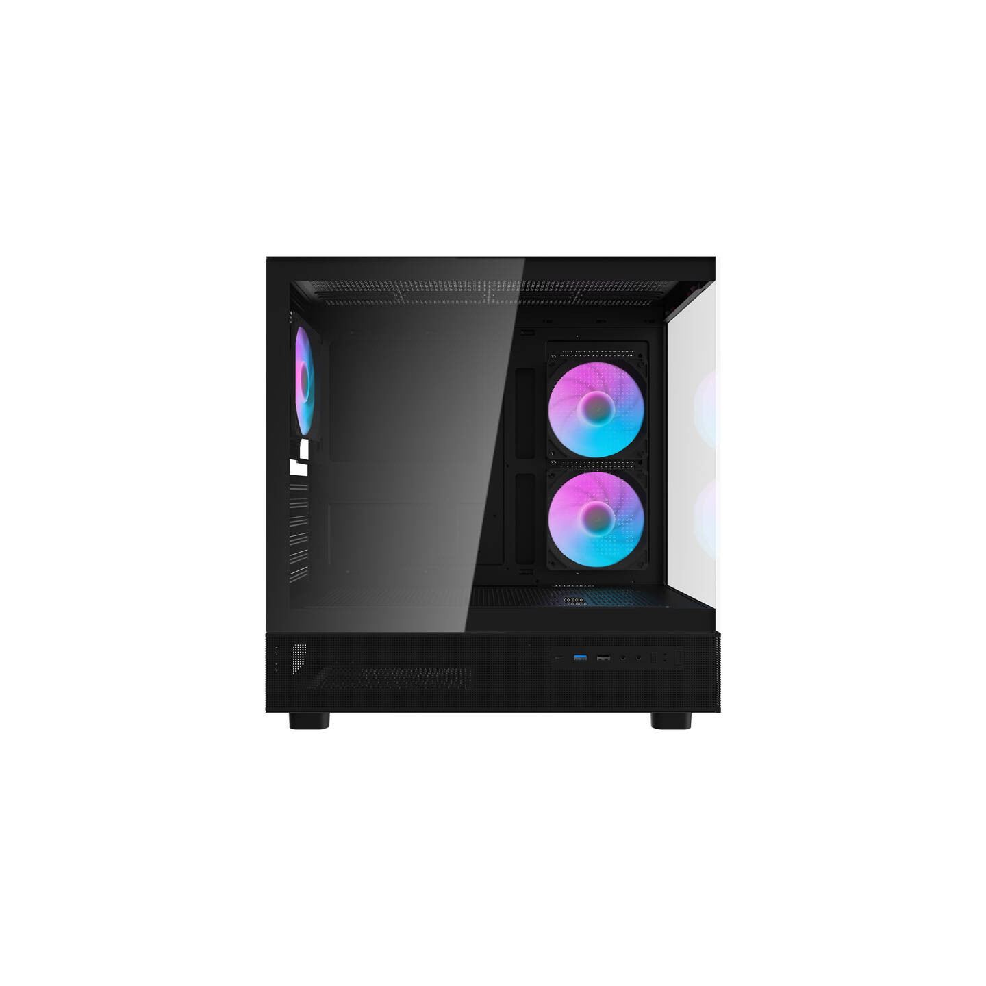 Darkflash DPX90 computer case (black) + 3 fans