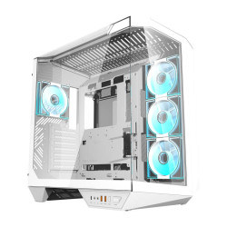 View product Darkflash DY470 computer case (white) + 4 fans