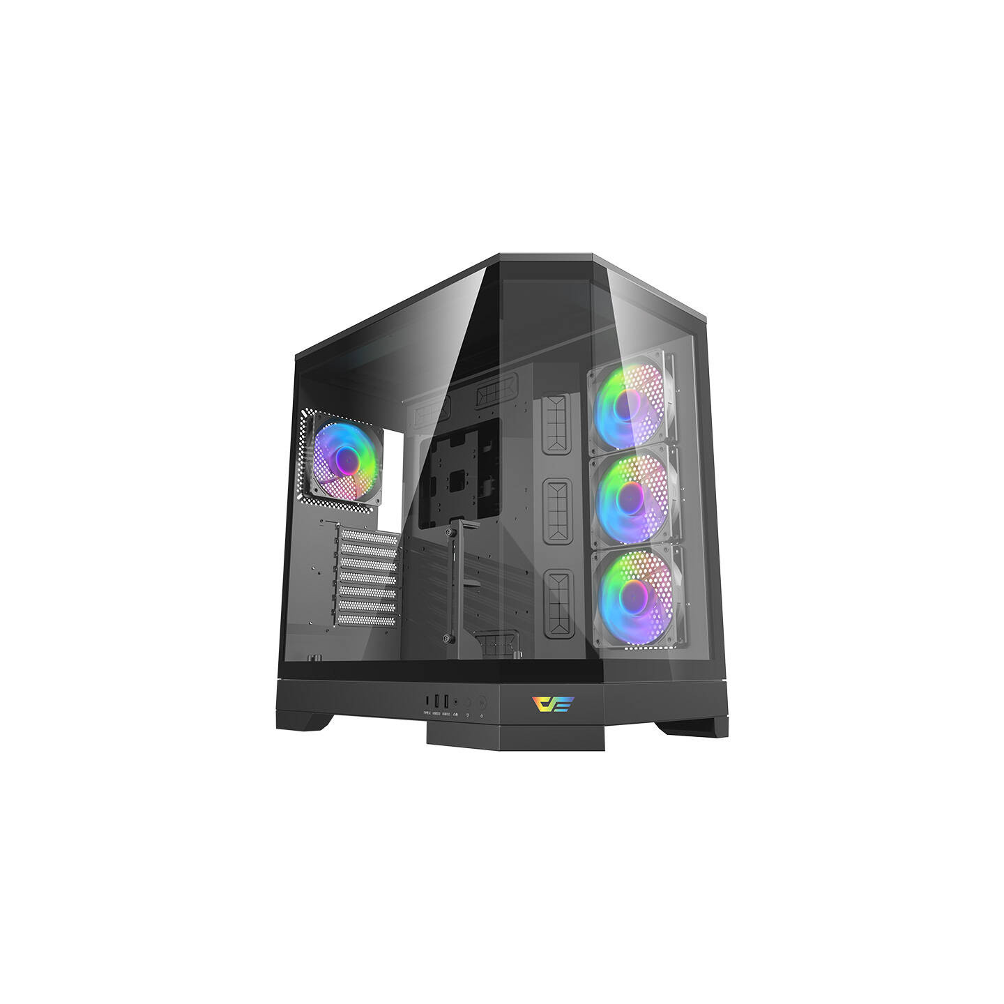 Darkflash DQX90 computer case (black)