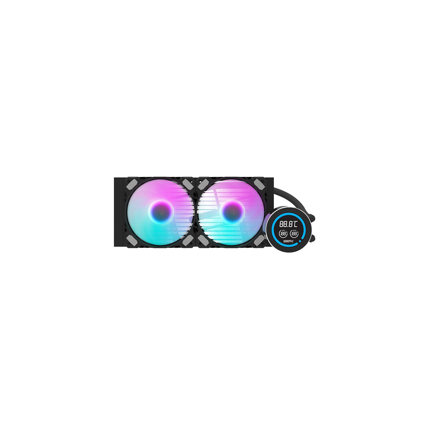 Darkflash Computer Radiator DN-D240 BLACK