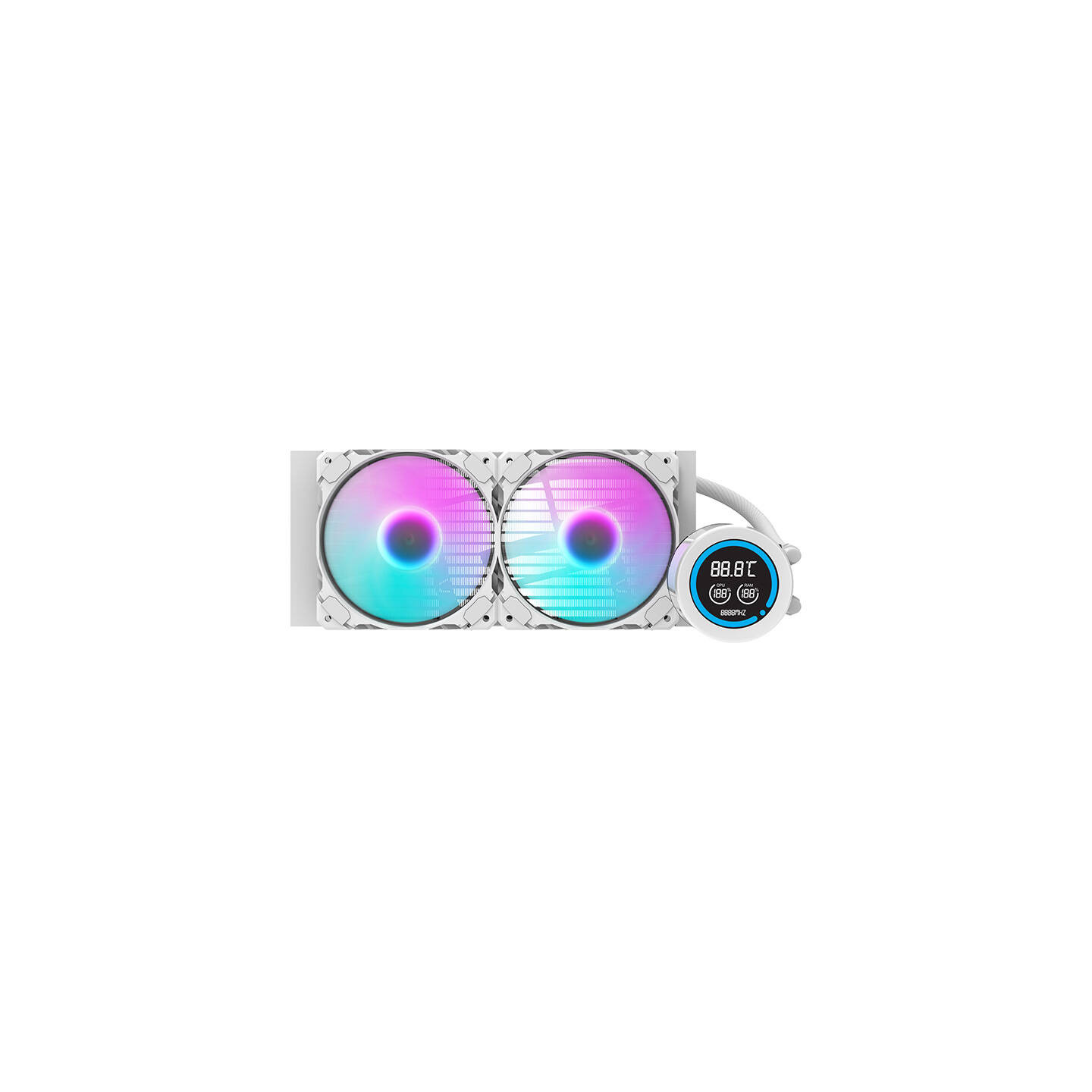 Darkflash Computer Radiator DN-D240 WHITE