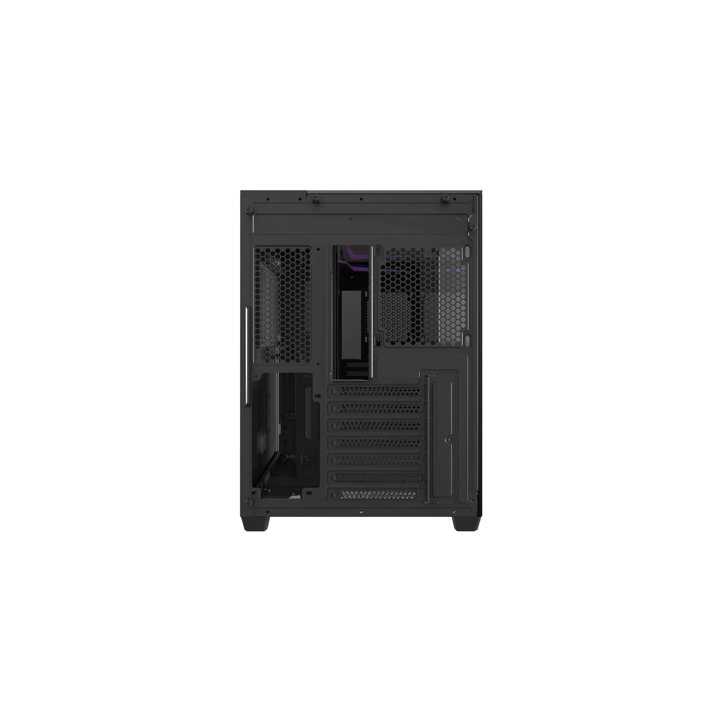 Darkflash TH285 computer case (black) + 4 fans