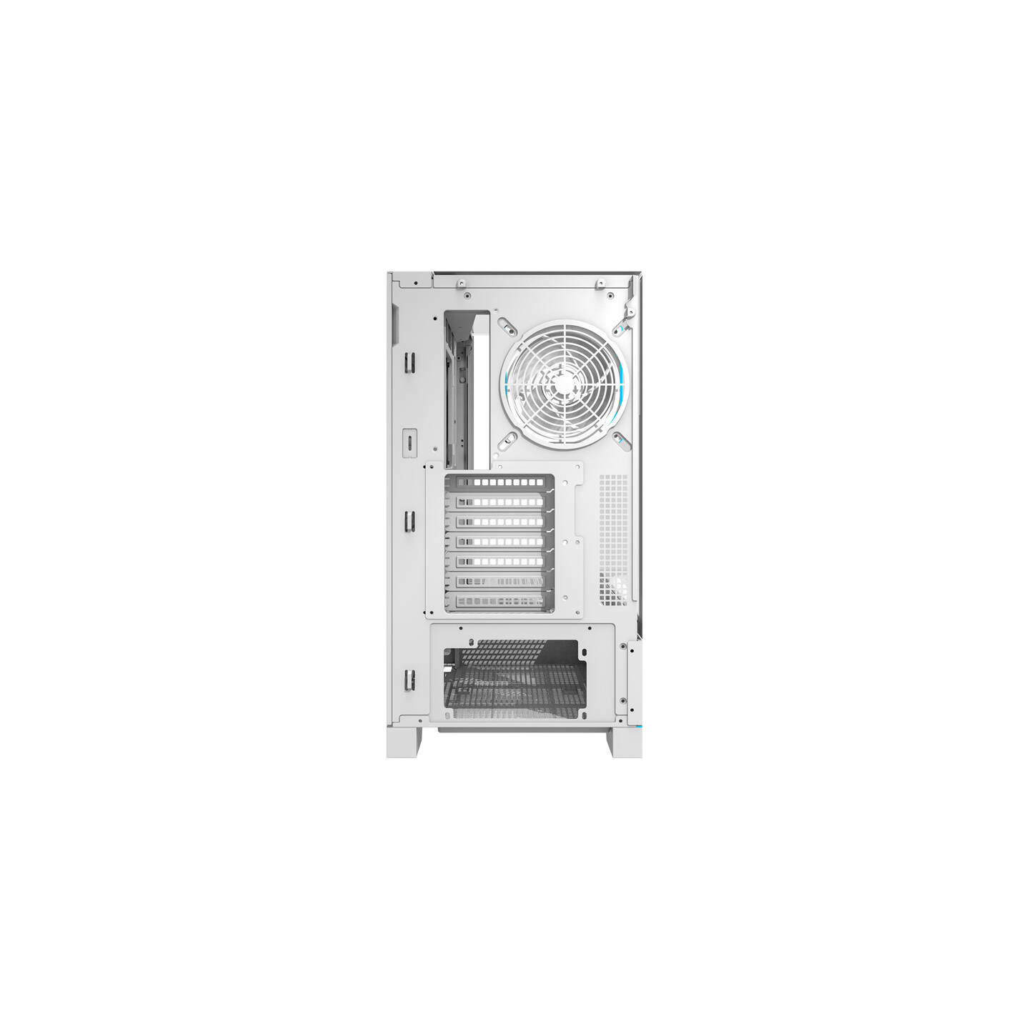 Darkflash DY450 PRO computer case (white) + 1 fan