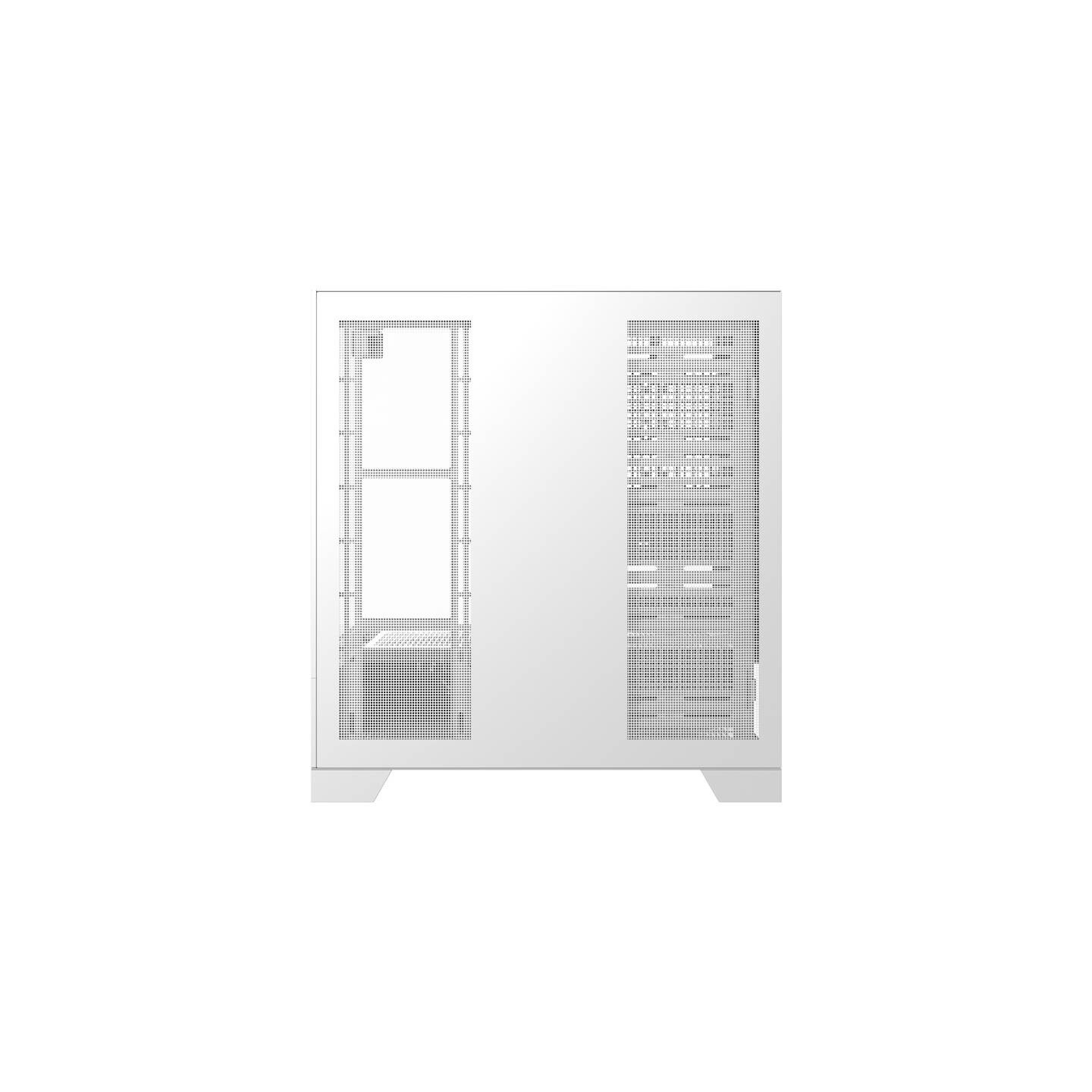 Darkflash DY450 PRO computer case (white) + 1 fan