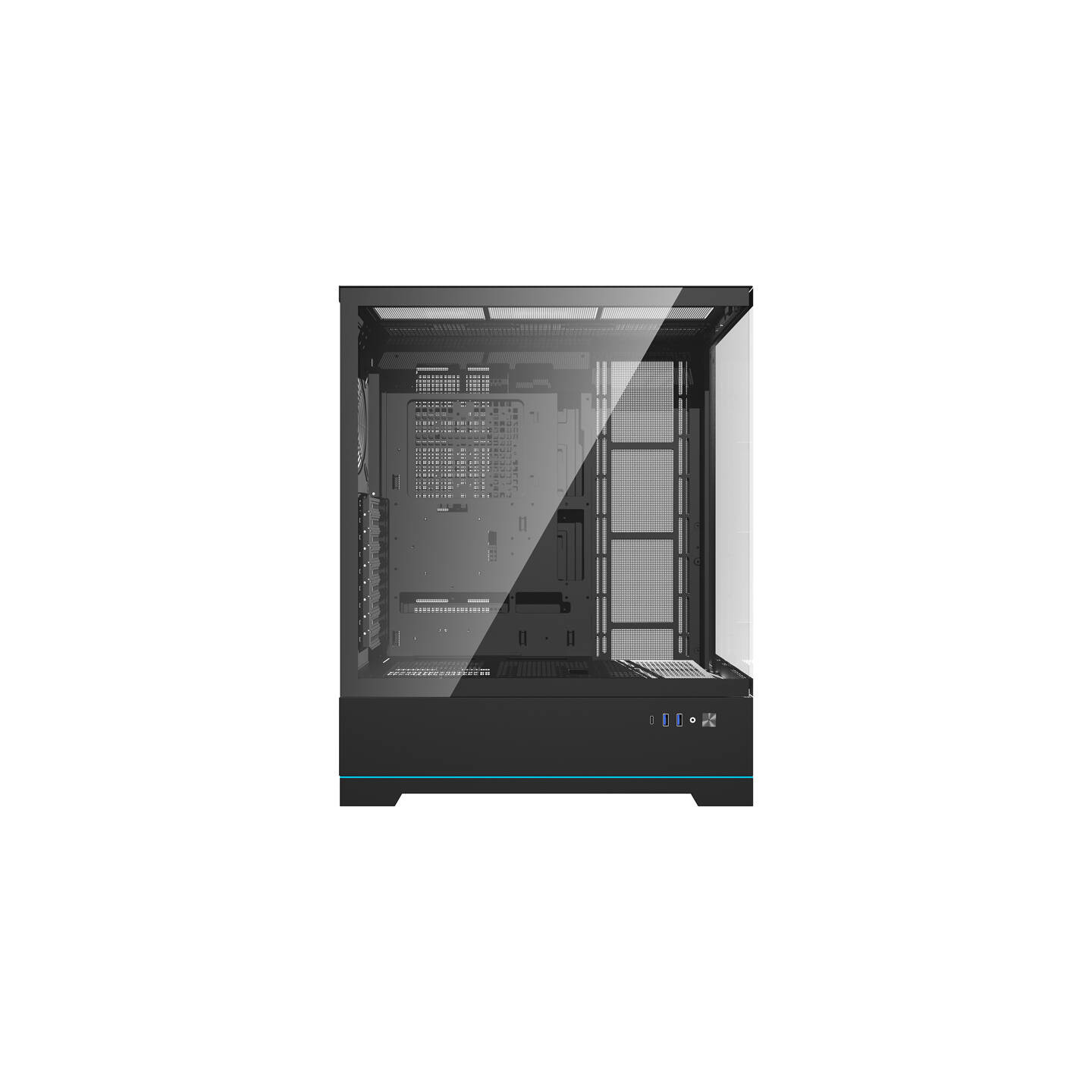 Darkflash DY451 computer case without fans (black)