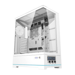 View product Darkflash DY451L computer case without fans (white)