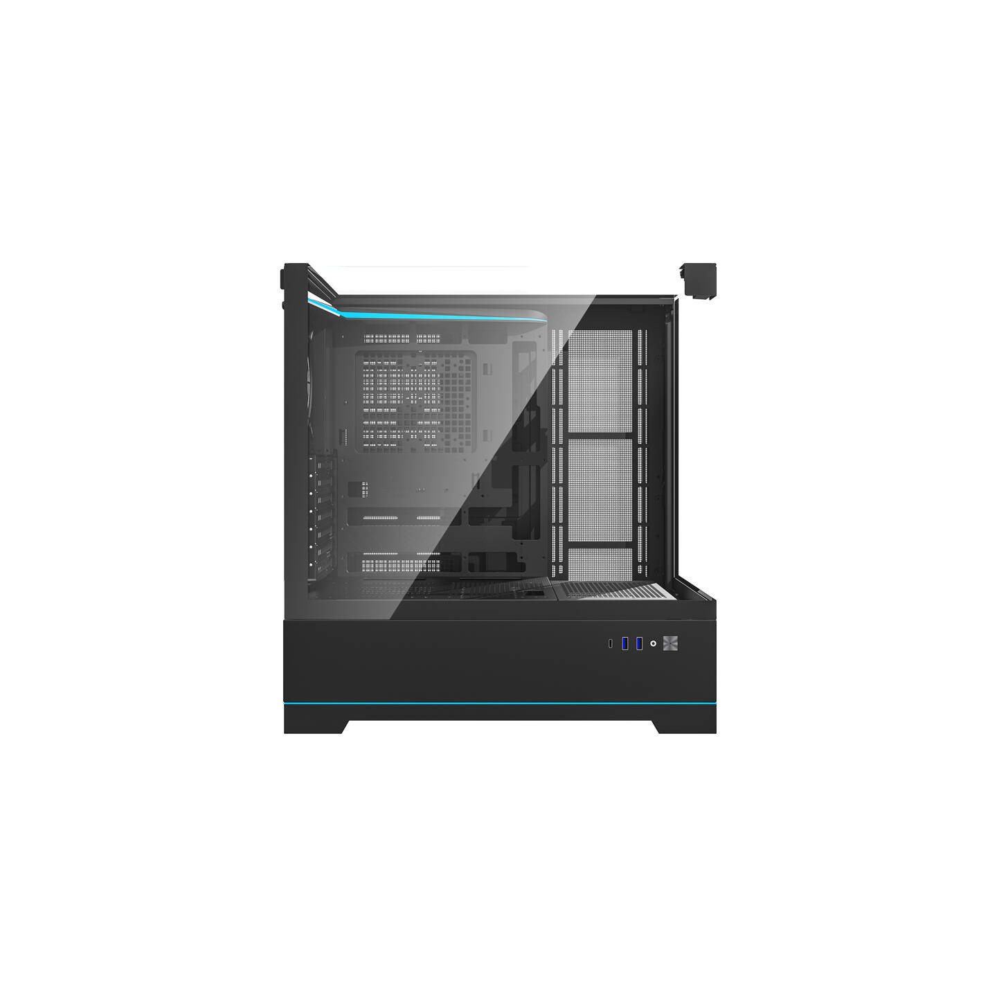 Darkflash DY450 computer case without fans (black)
