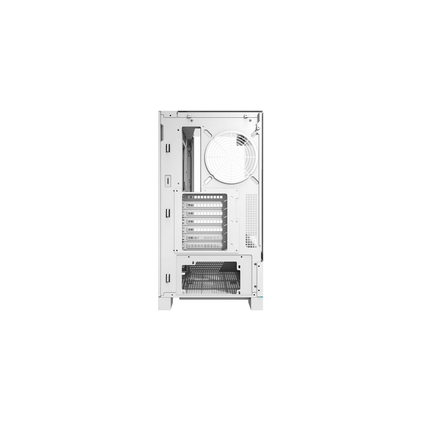 Darkflash DY450 computer case without fans (white)