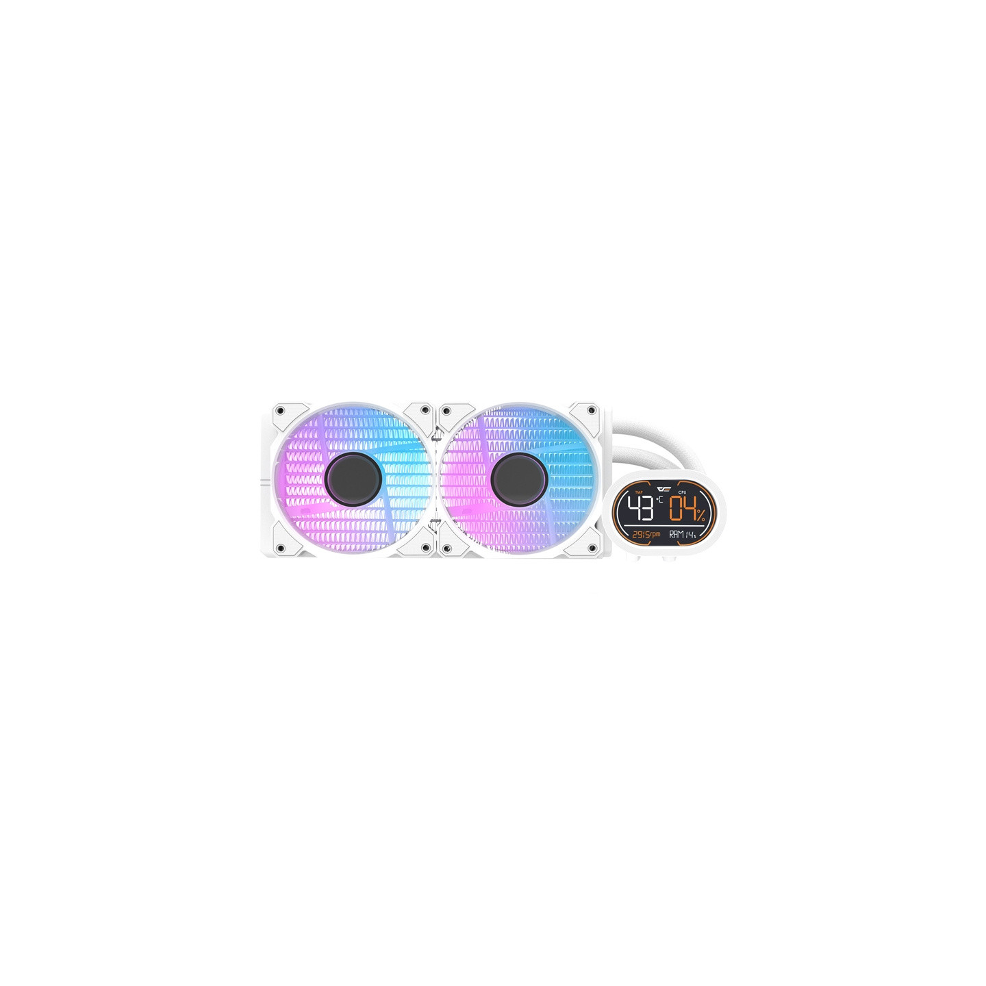Darkflash DH240D CPU water cooler (white)