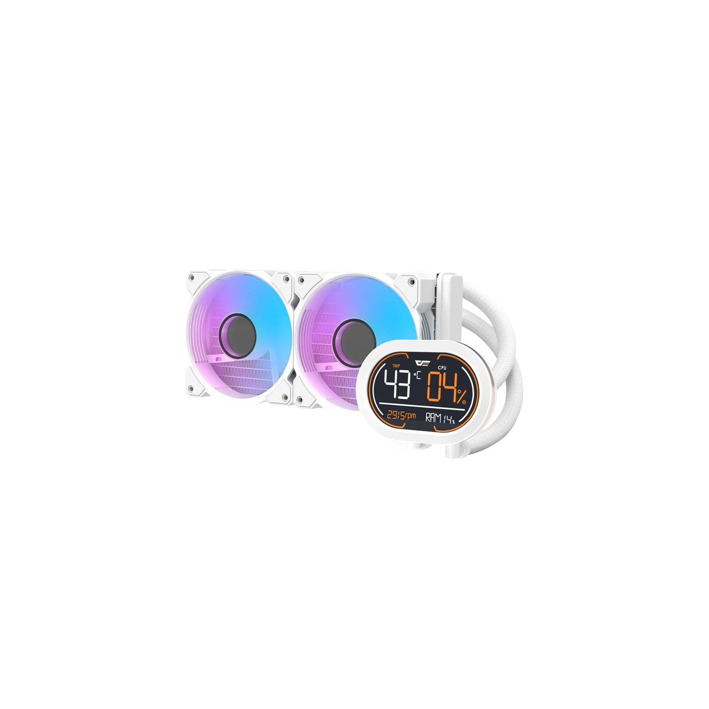Darkflash DH240D CPU water cooler (white)
