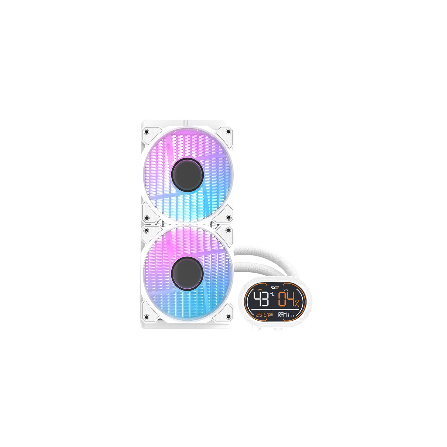 Darkflash DH240D CPU water cooler (white)