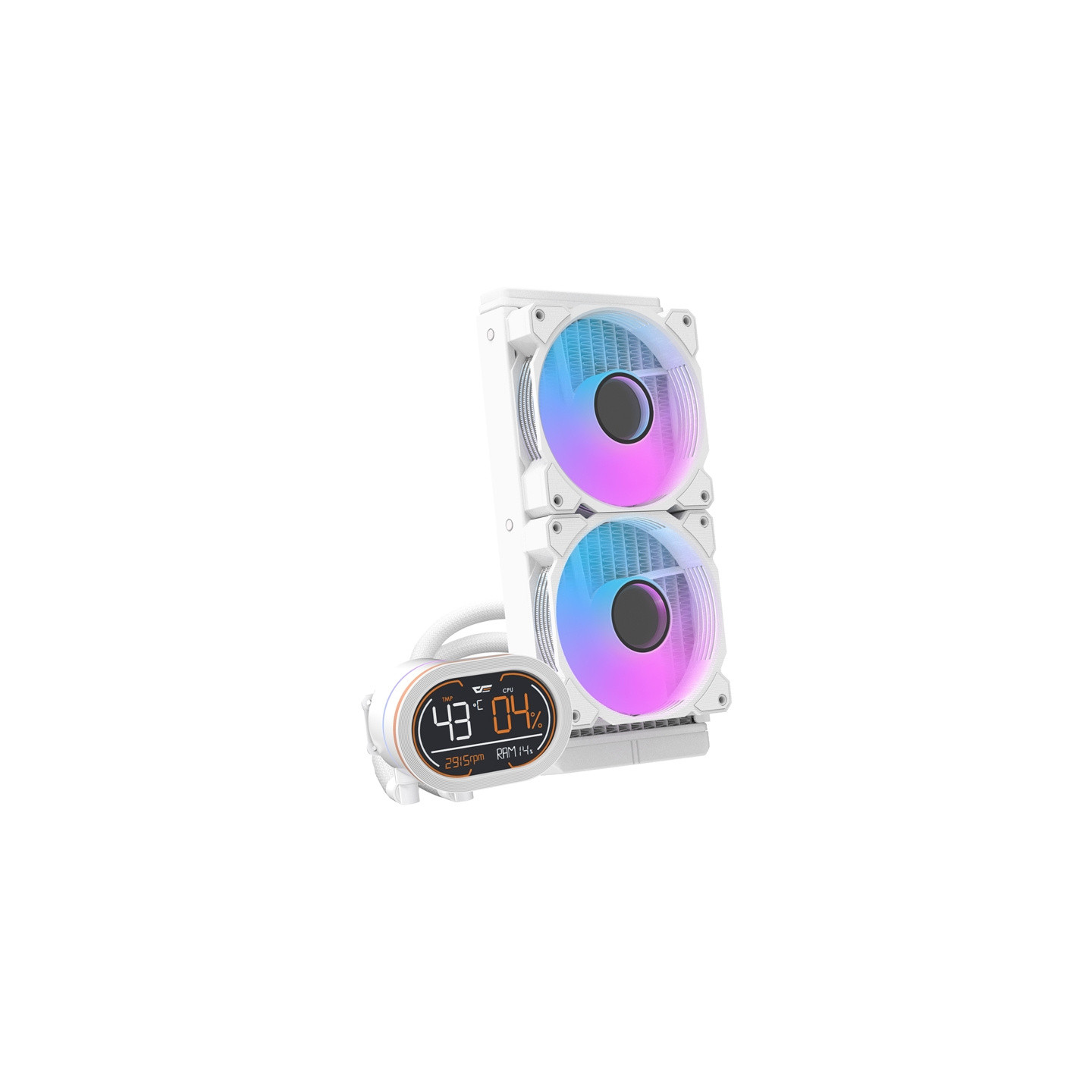 Darkflash DH240D CPU water cooler (white)