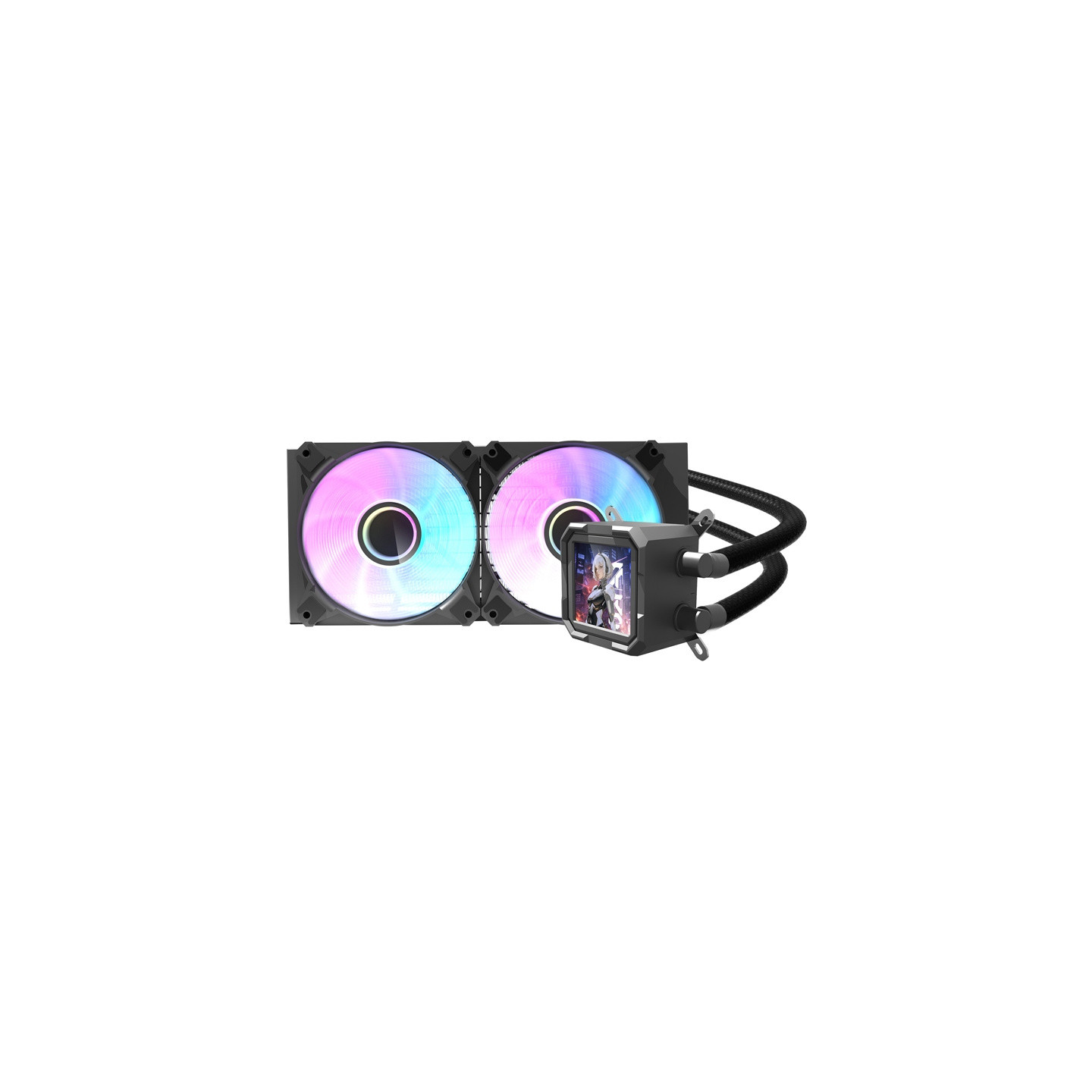 Darkflash DV240S CPU water cooler (black)