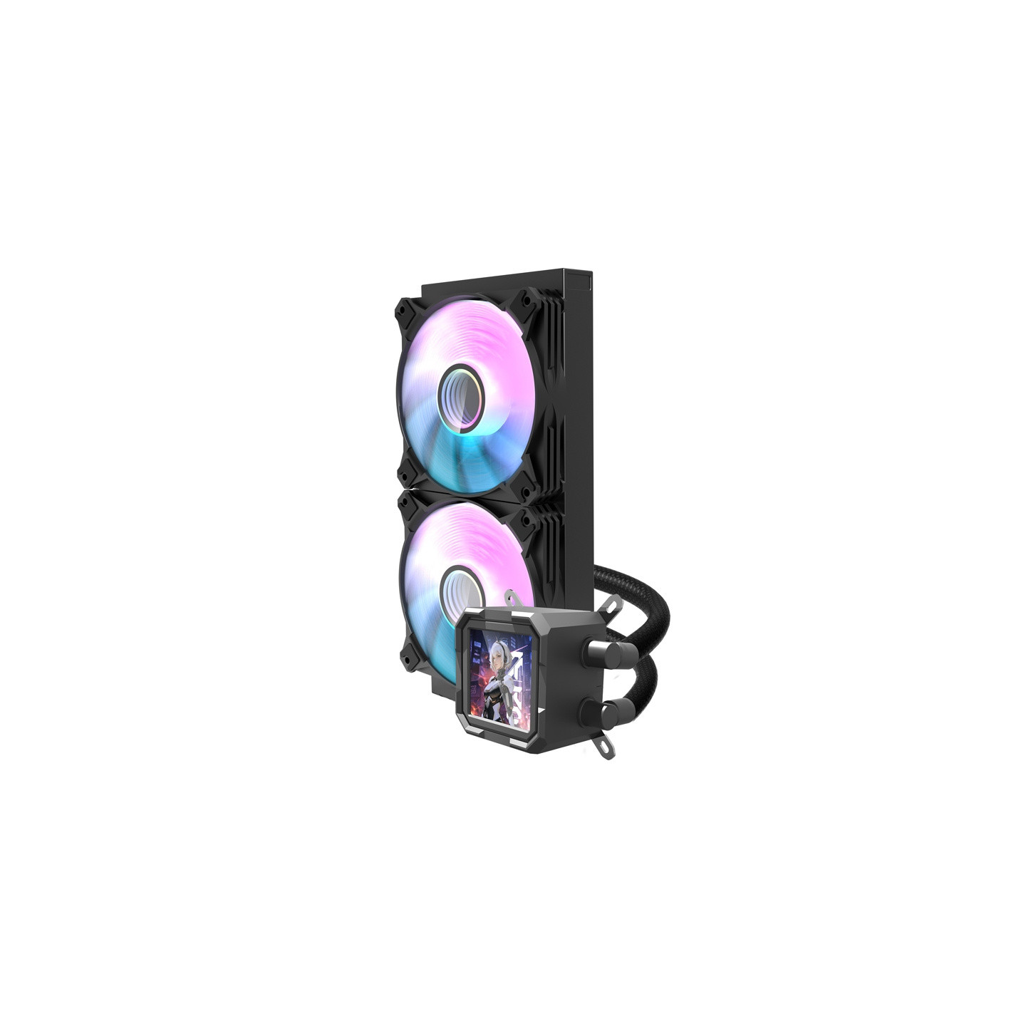 Darkflash DV240S CPU water cooler (black)