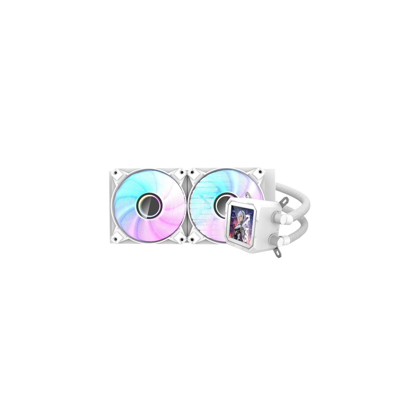 Darkflash DV240S CPU water cooler (white)
