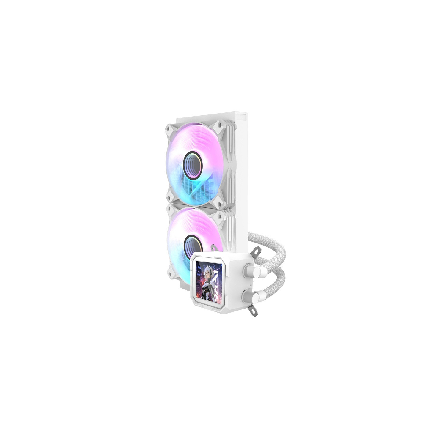 Darkflash DV240S CPU water cooler (white)
