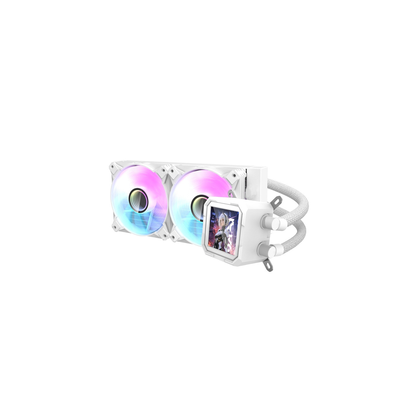 Darkflash DV240S CPU water cooler (white)