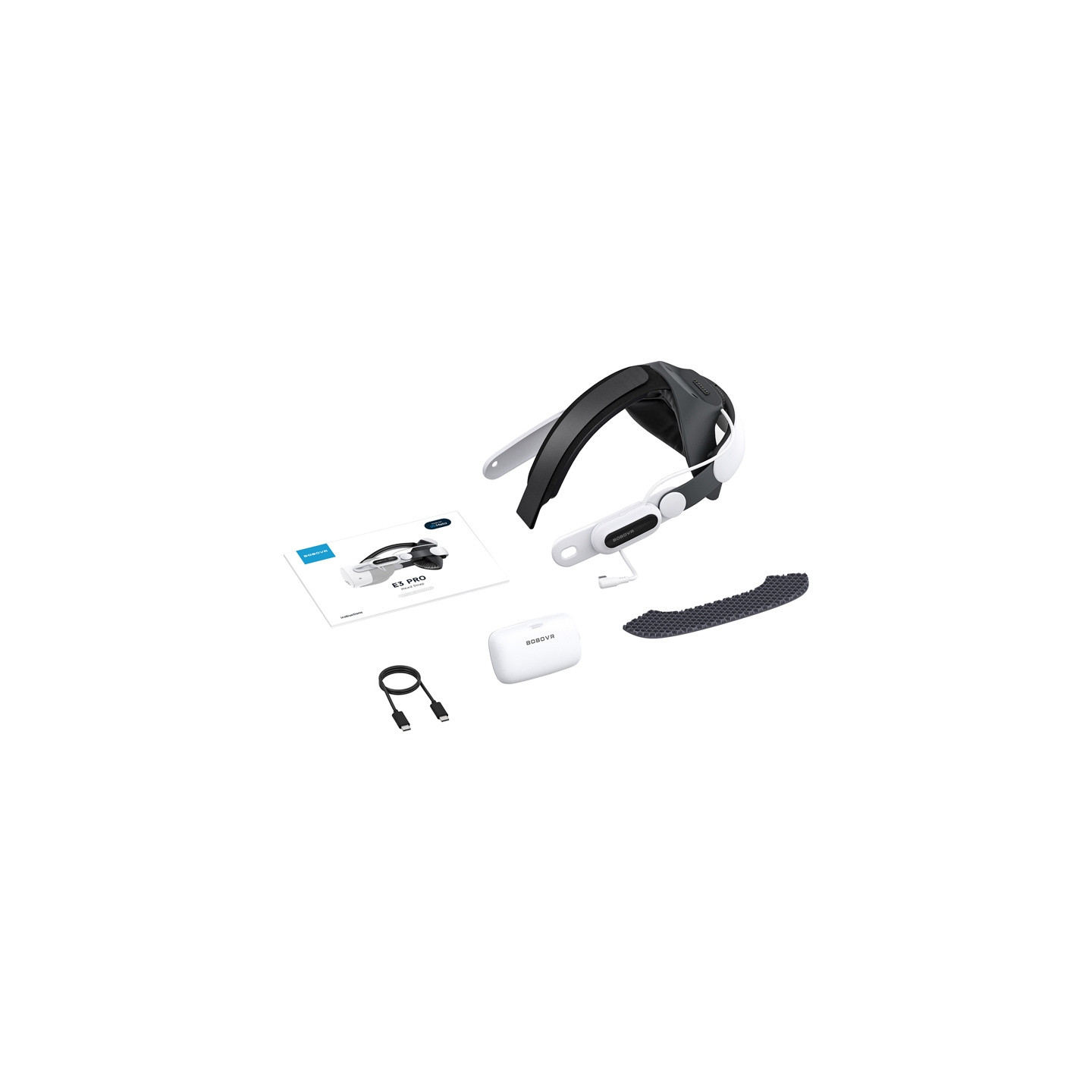 BOBOVR E3 PRO Battery Relief Strap for Meta Quest 3/3s