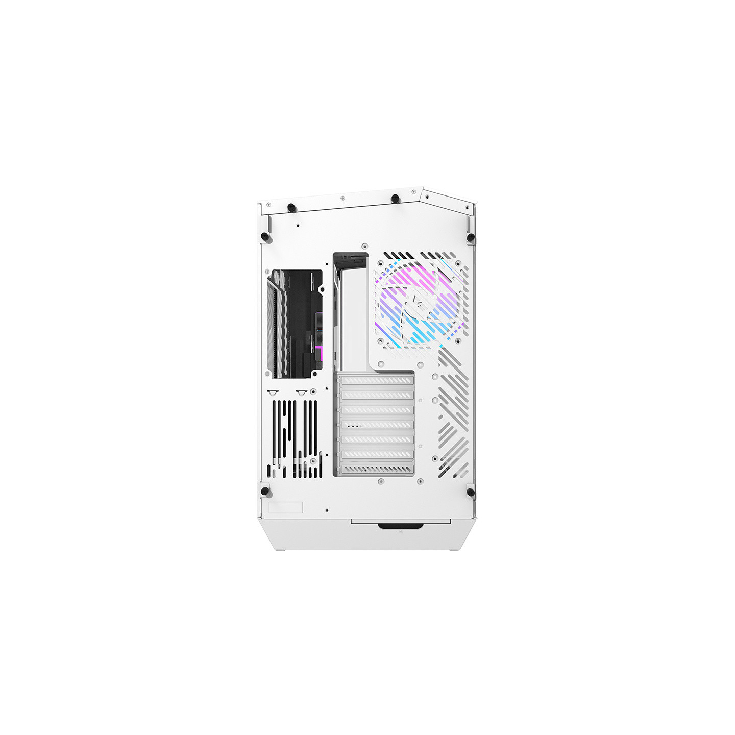 Darkflash DY470 computer case (white) + 4 fans + GPU bracket