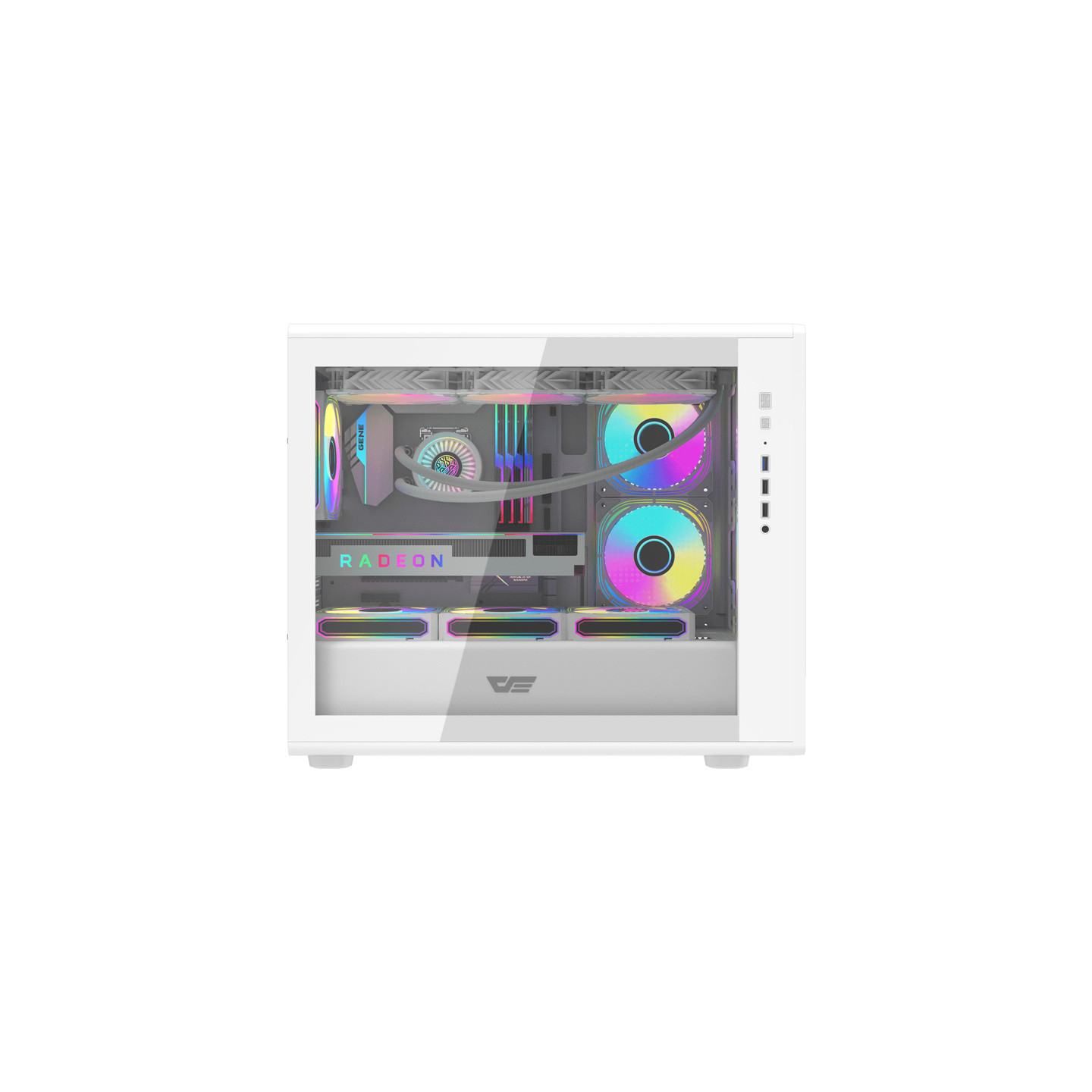 Darkflash DB460M computer case (white)